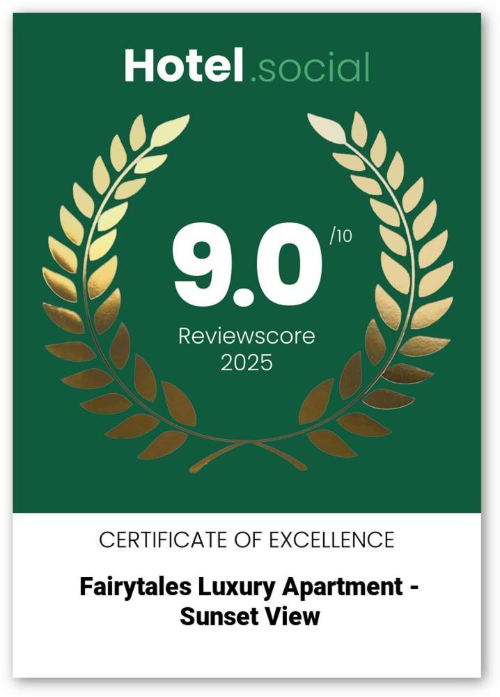 Fairytales Luxury Apartment - Sunset View Virós 外观 照片